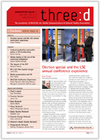 MeCCSA Three-D newsletter cover